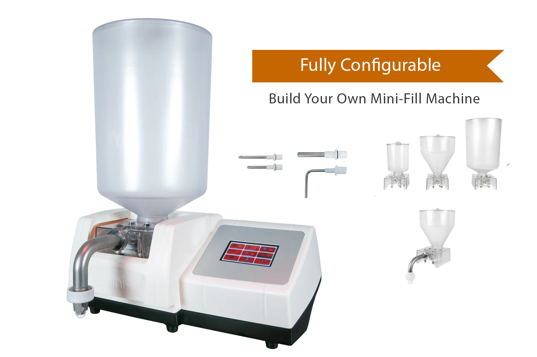 Basic injecting machine for Eclairs